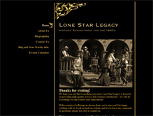 Tablet Screenshot of lonestarlegacy1880.com